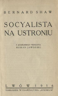 Socyalista na ustroniu