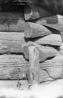 A log structure of a barn