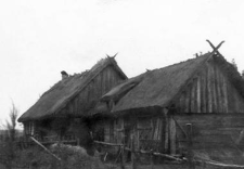 A barn, a shed, pigsties