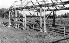 Konstrukcja stodoły ryglowej