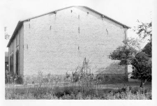 A brick barn