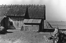 A fragment of a barn