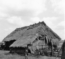 A barn, gable wall