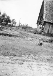 A fragment of a barn