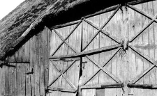 A fragment of a barn