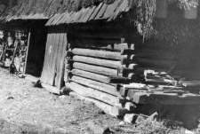 A fragment of a barn