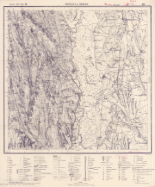 Bereștii și Oancea, Seria VIII Col. M : Maßstab 1:75.000