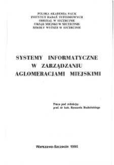 Systemy informatyczne w zarządzaniu aglomeracjami miejskimi : [referaty na ogólnopolską konferencję w Szczecinie, 6-7 grudnia, 1995] * Problemy miast i aglomeracji miejskich na przykładzie Stanów Zjednoczonych Ameryki Północnej