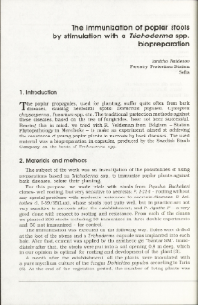 Antagonistyczne reakcje Acremonlum mucrenatumprzeciw Diplodia mutila w badaniach in vitro