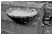 A bread proofing basket