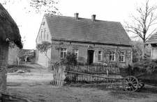 A brick cottage