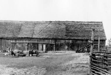 Timber framed barn