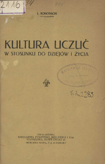 Kultura uczuć w stosunku do dziejów i zycia