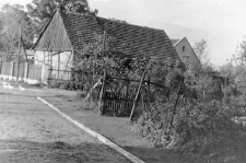 A half-timbered construction of a cottage