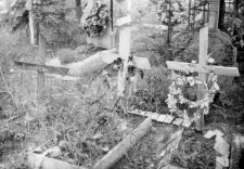 A fragment of a graveyard