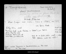 Trupienie. Files of Warsaw district in the Middle Ages. Files of Historico-Geographical Dictionary of Masovia in the Middle Ages