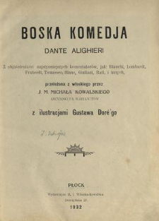 Boska komedja