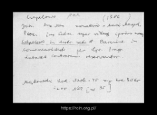 Czepielewo. Files of Makow district in the Middle Ages. Files of Historico-Geographical Dictionary of Masovia in the Middle Ages