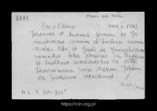 Smolkowo. Files of Makow district in the Middle Ages. Files of Historico-Geographical Dictionary of Masovia in the Middle Ages