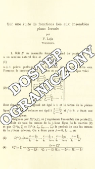Annales de la Société Polonaise de Mathématique T. 13 (1934)