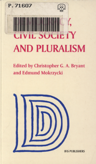 Democracy, civil society and pluralism in comparative perspective : Poland, Great Britain and the Netherlands