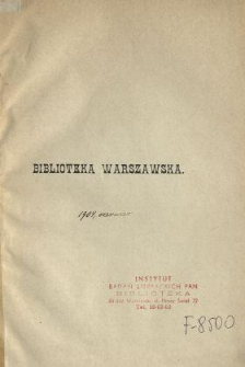 Ze stosunków wileńskich w okresie 1816-1823