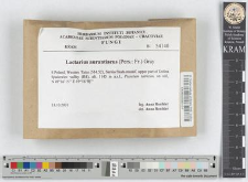 Lactarius aurantiacus (Pers.:Fr.) Gray