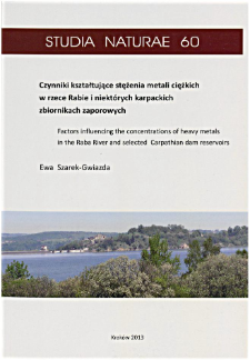 Factors influencing the concentrations of heavy metals in the Raba River and selected Carpathian dam reservoirs