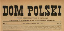 Dom Polski : pismo beletrystyczne i naukowe 1888 N.35