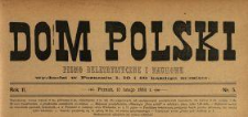 Dom Polski : pismo beletrystyczne i naukowe 1889 N.5