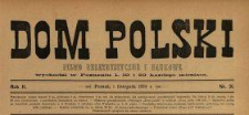 Dom Polski : pismo beletrystyczne i naukowe 1889 N.31