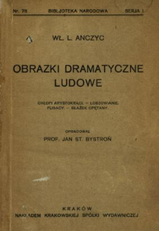 Obrazki dramatyczne ludowe