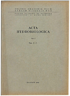 Występowanie populacji sezonowych u łososia atlantyckiego (Salmo sala L.) oraz u troci (salmo trutta L.) w rzece Wiśle