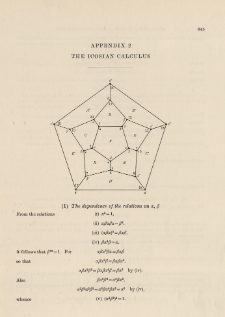 Editors' Appendix 2 : The Icosian Calculus