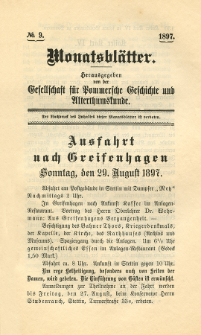 Monatsblätter Jhrg. 11, H. 9 (1897)