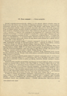 109. Pyrus communis L. - Grusza pospolita