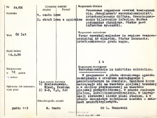 Kartoteka oceny histopatologicznej chorób układu nerwowego (1966) - opis nr 61/66