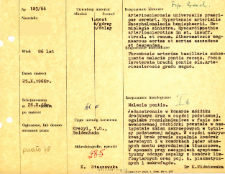 File of histopathological evaluation of nervous system diseases (1966) - nr 185/66