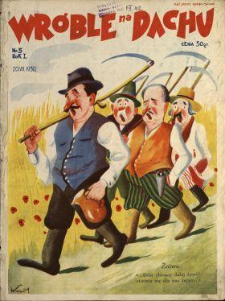 Wróble na Dachu : tygodnik satyryczno-humorystyczny : wychodzi w każdą niedzielę w Warszawie i Krakowie 1930 N.5