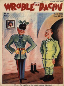 Wróble na Dachu : tygodnik satyryczno-humorystyczny : wychodzi w każdą niedzielę w Warszawie i Krakowie 1930 N.18