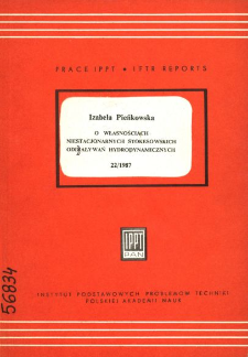 O własnościach niestacjonarnych stokesowskich oddziaływań hydrodynamicznych