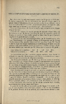Sur la comparaison des molécules gazeuses et dissoutes, C. R. Acad. Sci., 1912, 154