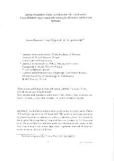 Initial-Boundary-Value Problem for the Sixth Order Cahn Hillard Type Equation Arising in Oil-Water-Surfacant Systems