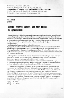 Barwione tworzywo alundowe jako nowy materiał dla optoelektroniki = Coloured alumina as a new material for optoelectgronics