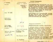 File of histopathological evaluation of nervous system diseases (1965)- nr 135/65