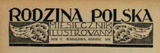 Rodzina Polska : miesięcznik ilustrowany z dodatkiem: Dział Kobiecy : wydawnictwo Kongregacji Misyjnej ks. ks. Pallotynów 1931 N.3