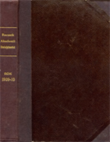 Rocznik Akademii Umiejętności w Krakowie R. 1909-10 (1910)