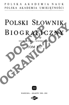Sołtyk Maciej, wojewoda sandomierski - Sowiński Ignacy Stanisław