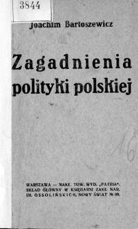 Zagadnienia polityki polskiej