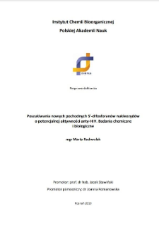 Exploring new derivatives of nucleoside 5′-diphosphates for potential anti-HIVactivity. Chemical and biological studies